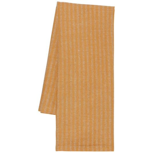 Linen Stripe Dishtowel - Ochre
