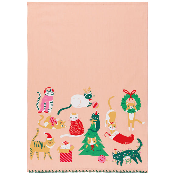 Let it Meow Decorative Tea Towel