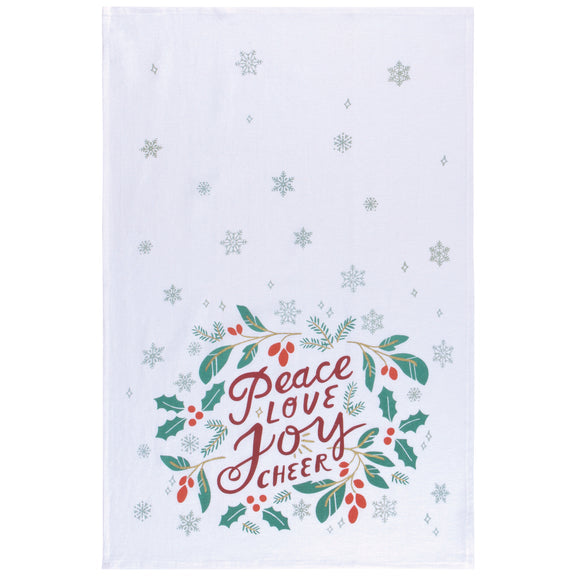Bakers Floursack Set - Peace & Joy