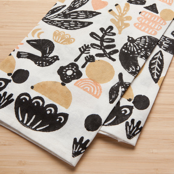 Myth Block Tea Towel
