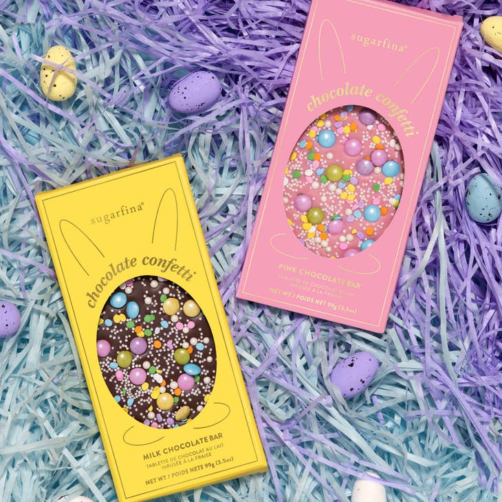 Chocolate Easter Confetti Milk Chocolate Bar