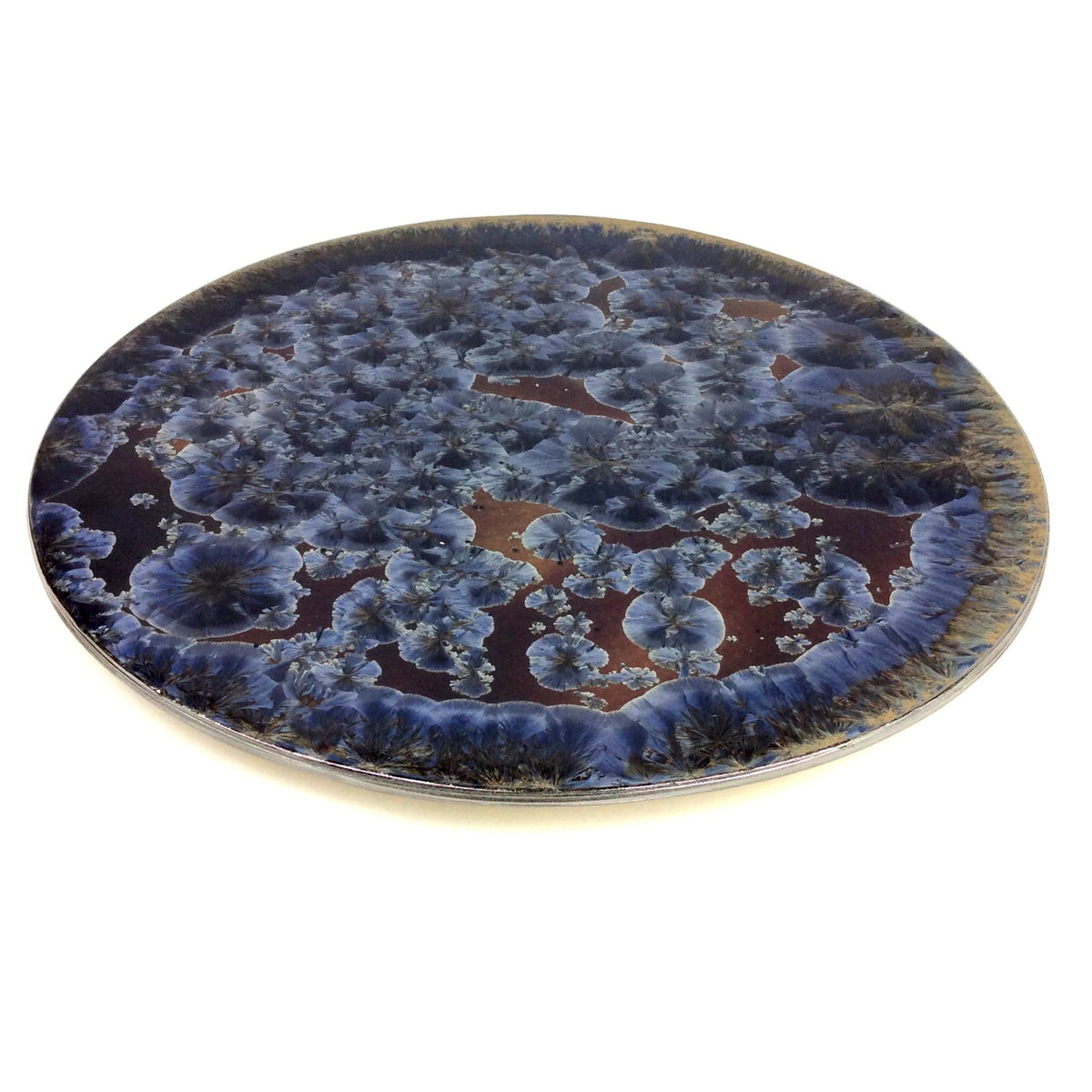 Borealis Medium Lazy Susan - Frost Blue