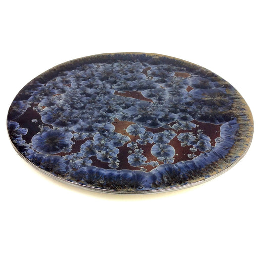 Borealis Medium Lazy Susan - Frost Blue