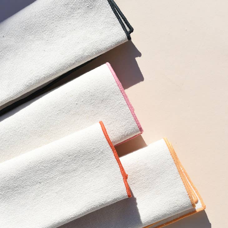 Rainbow Burlap Napkin