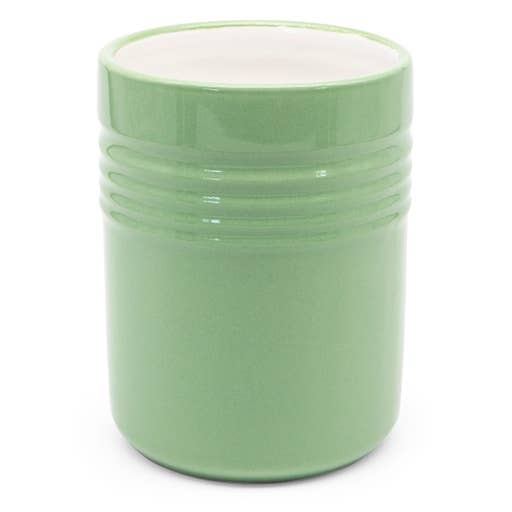Ceramic Utensil Holder - Mint