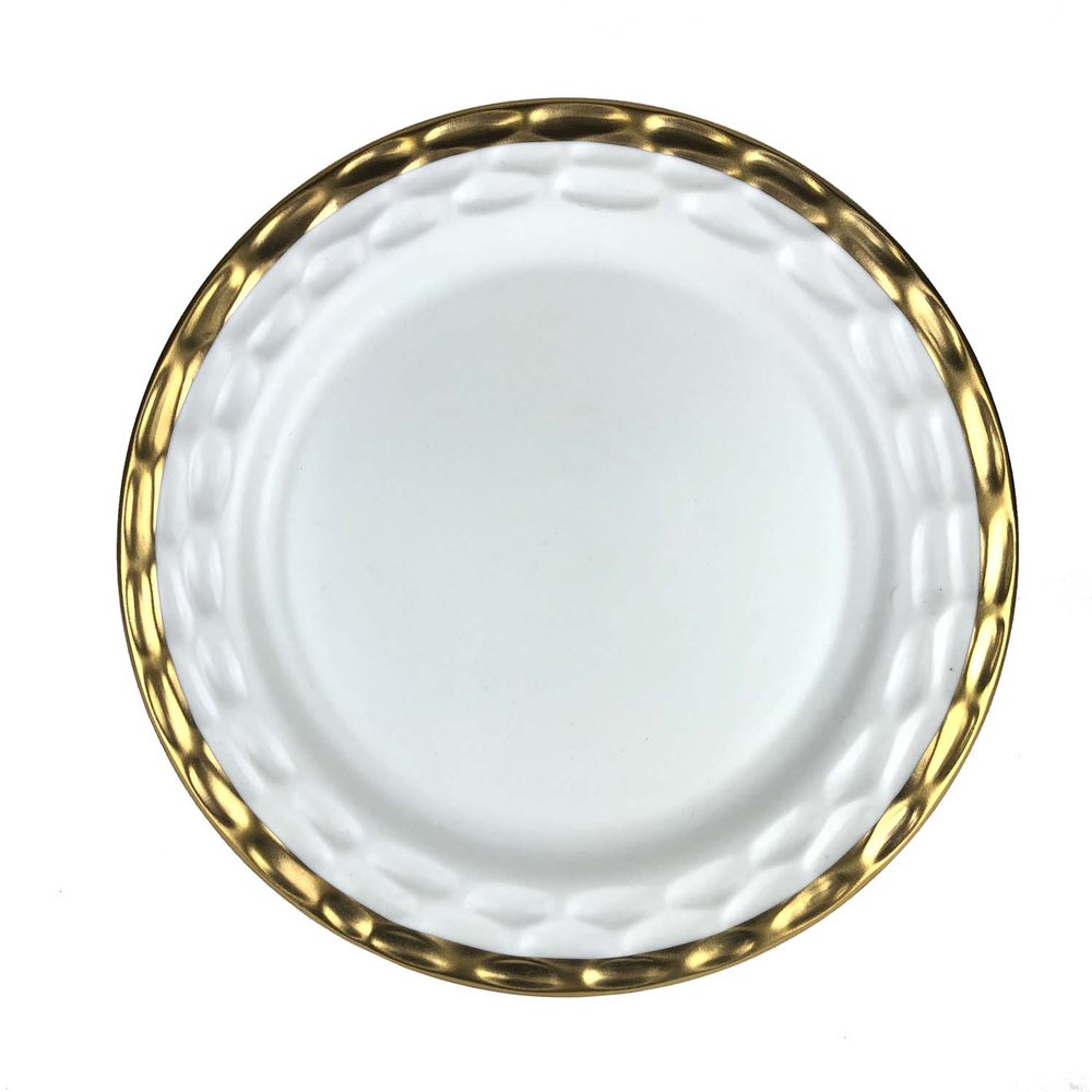 Truro Dinner Plate - Gold