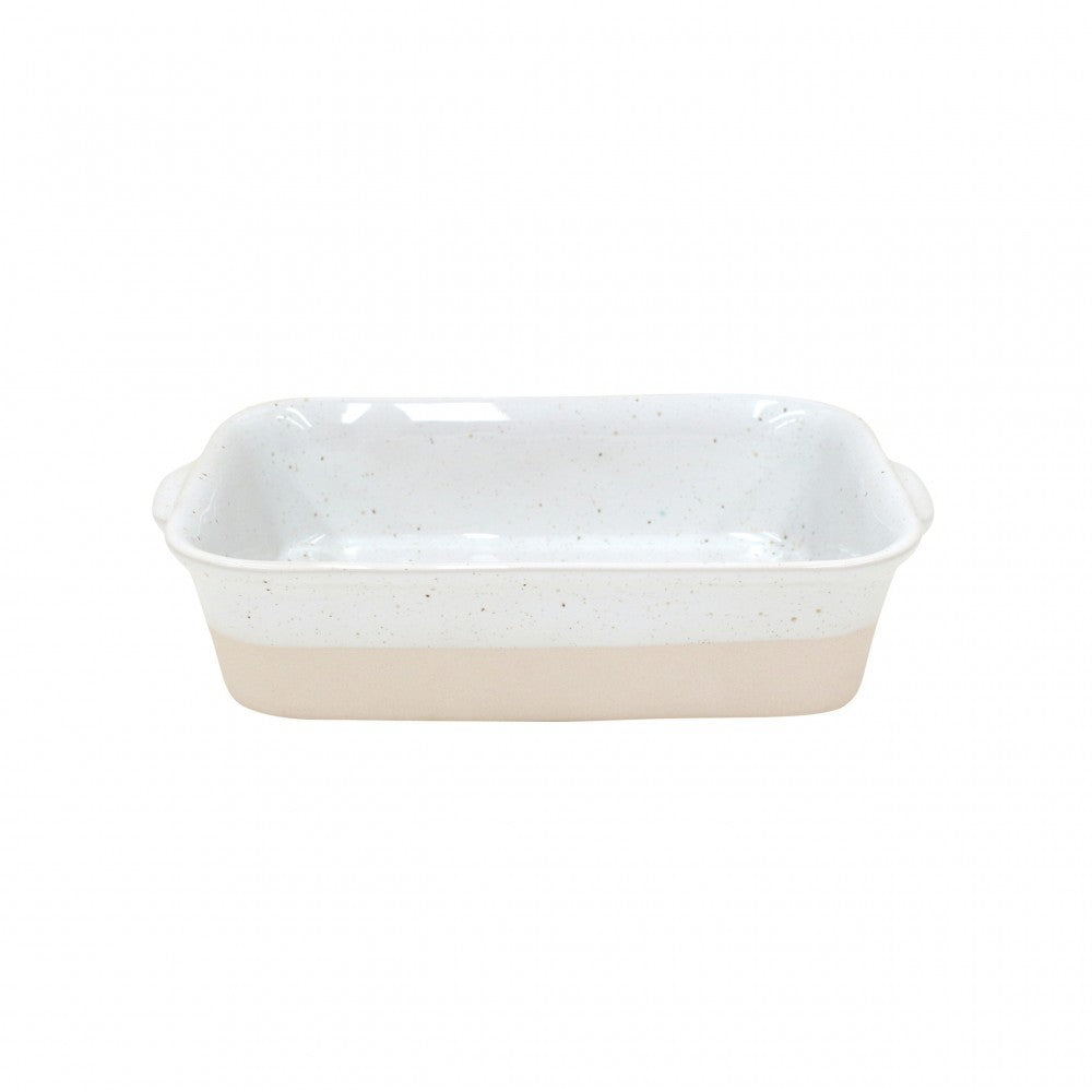 Fattoria Small Rectangular Baker - White
