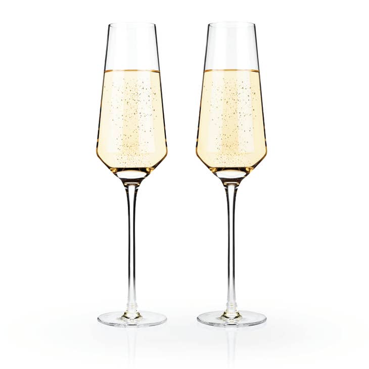 Raye Crystal Champagne Flutes