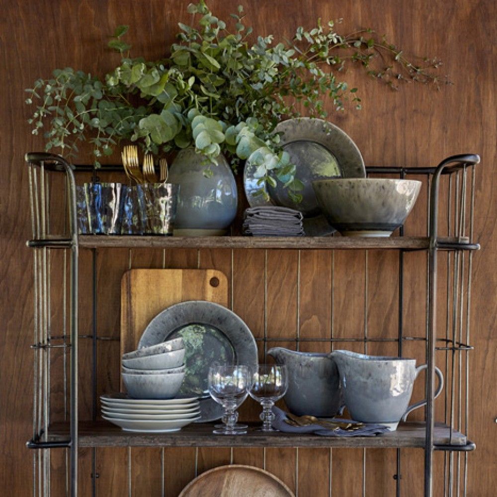 Madeira Serving Bowl - Grey