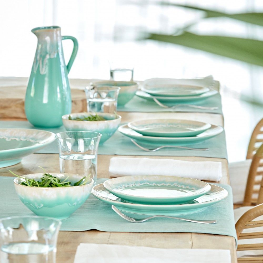 Taormina 4pc Place Setting - Aqua