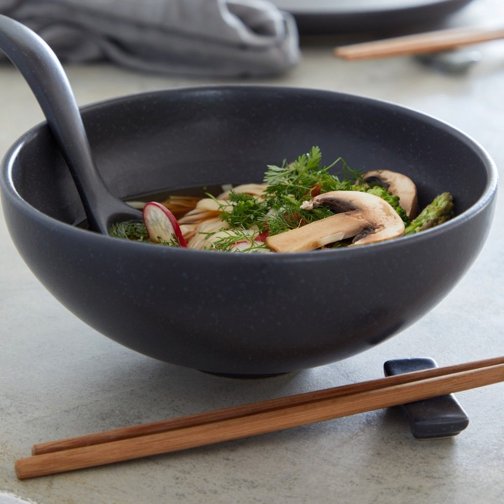 Pacifica Ramen Bowl Set - Seed Grey