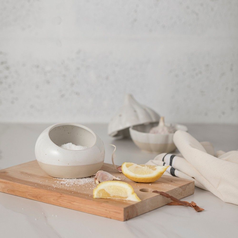 Fattoria Salt Cellar - White