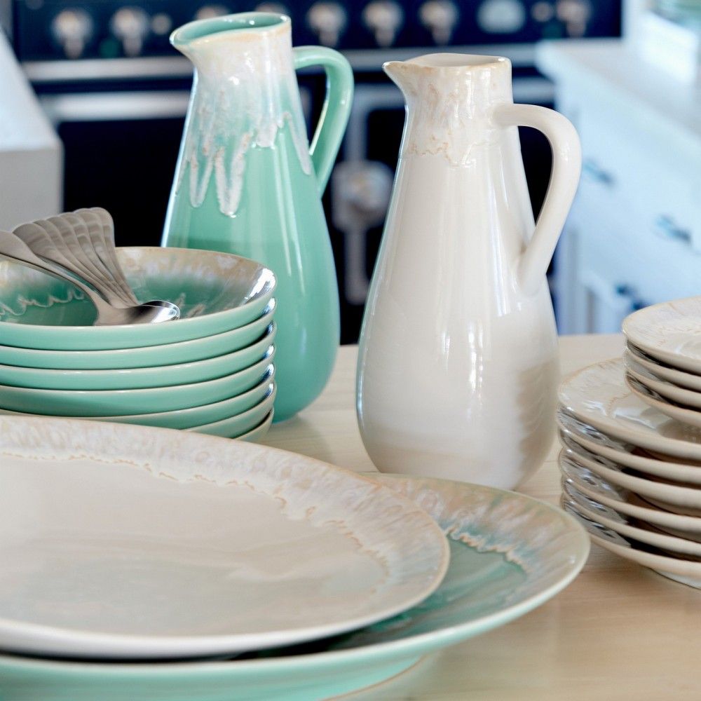 Taormina Oval Platter - Aqua