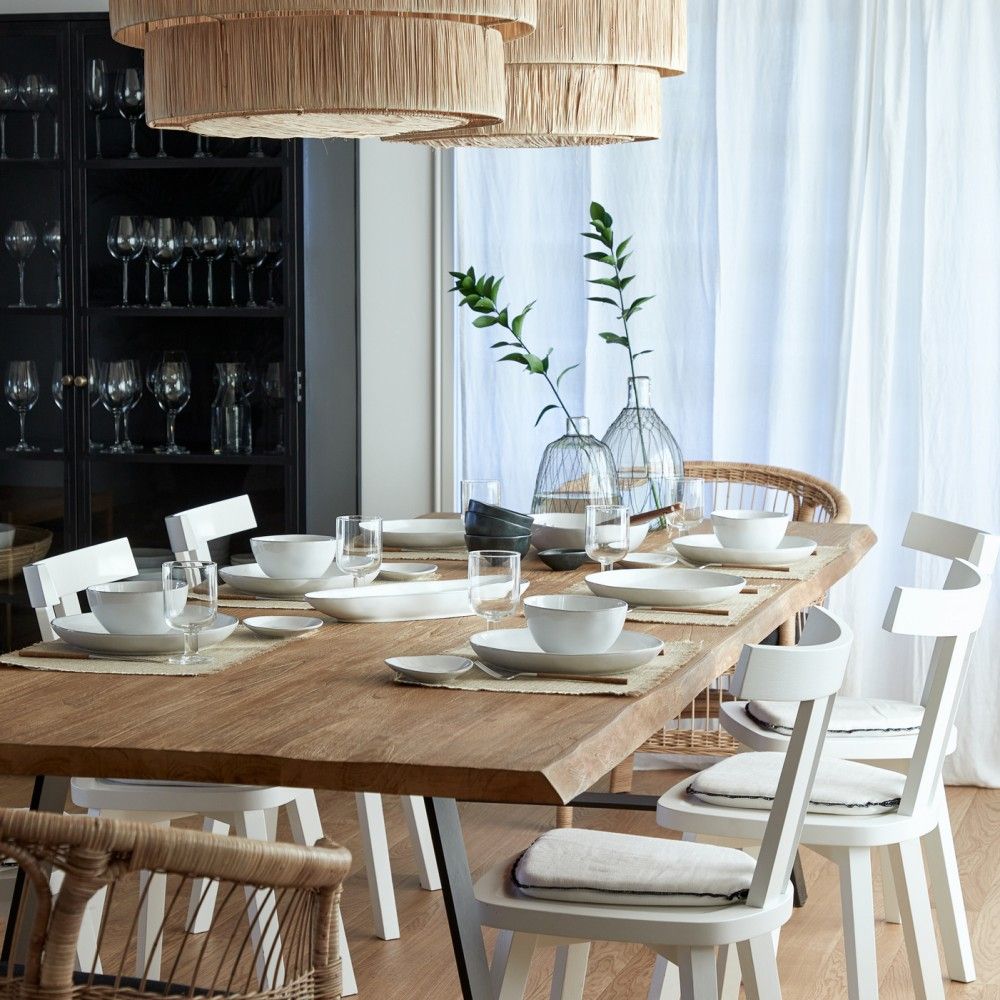 Livia Small Oval Plate Set - White