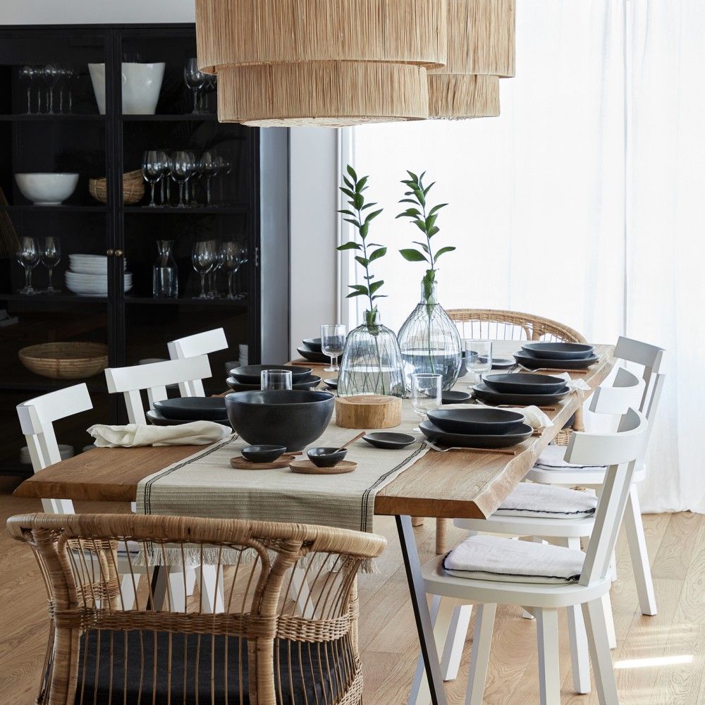 Livia Large Oval Platter - Matte Black