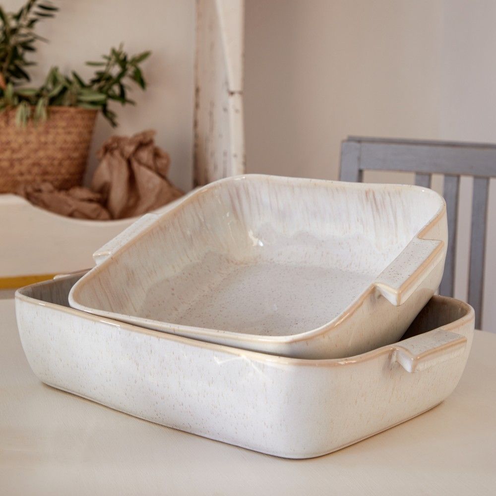 Eivissa Square Baker - Sand Beige