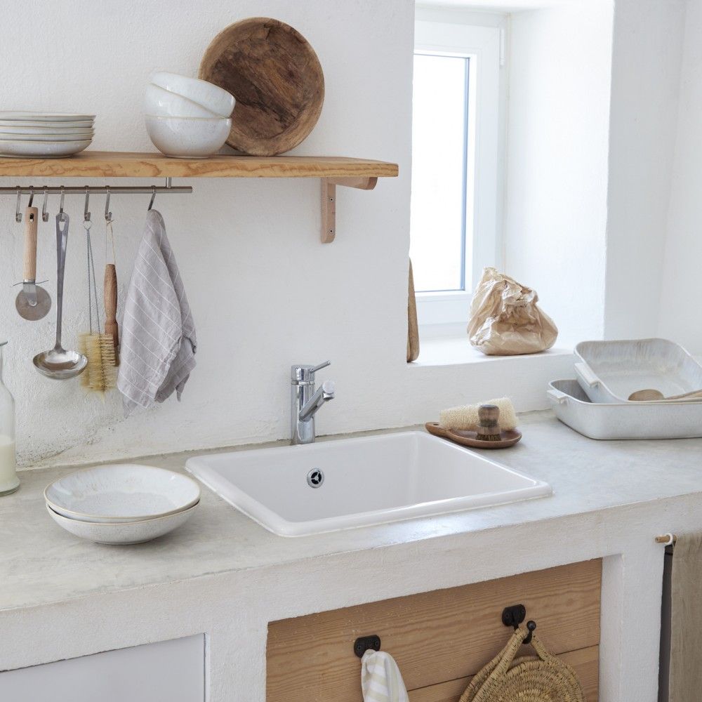 Eivissa Rectangular Baker - Sand Beige