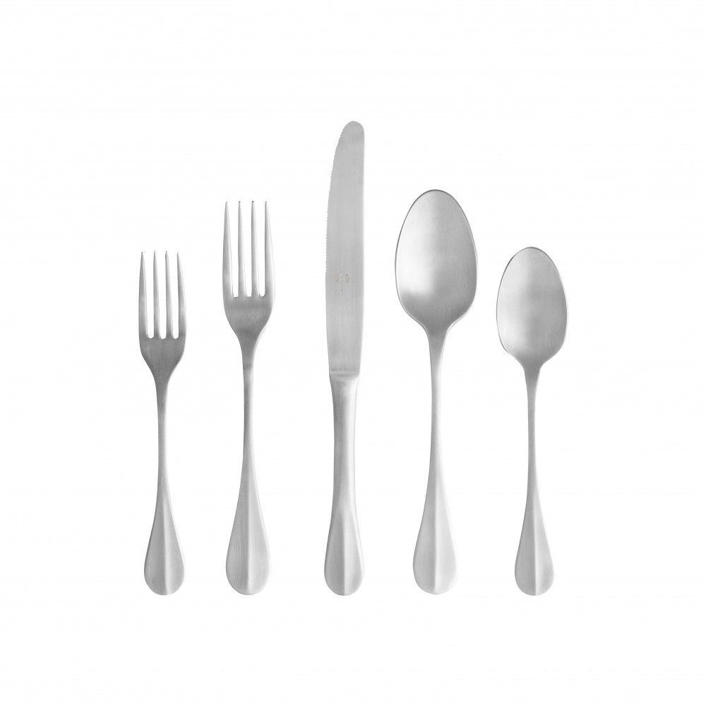 Nau Flatware 20pc Set - Brushed