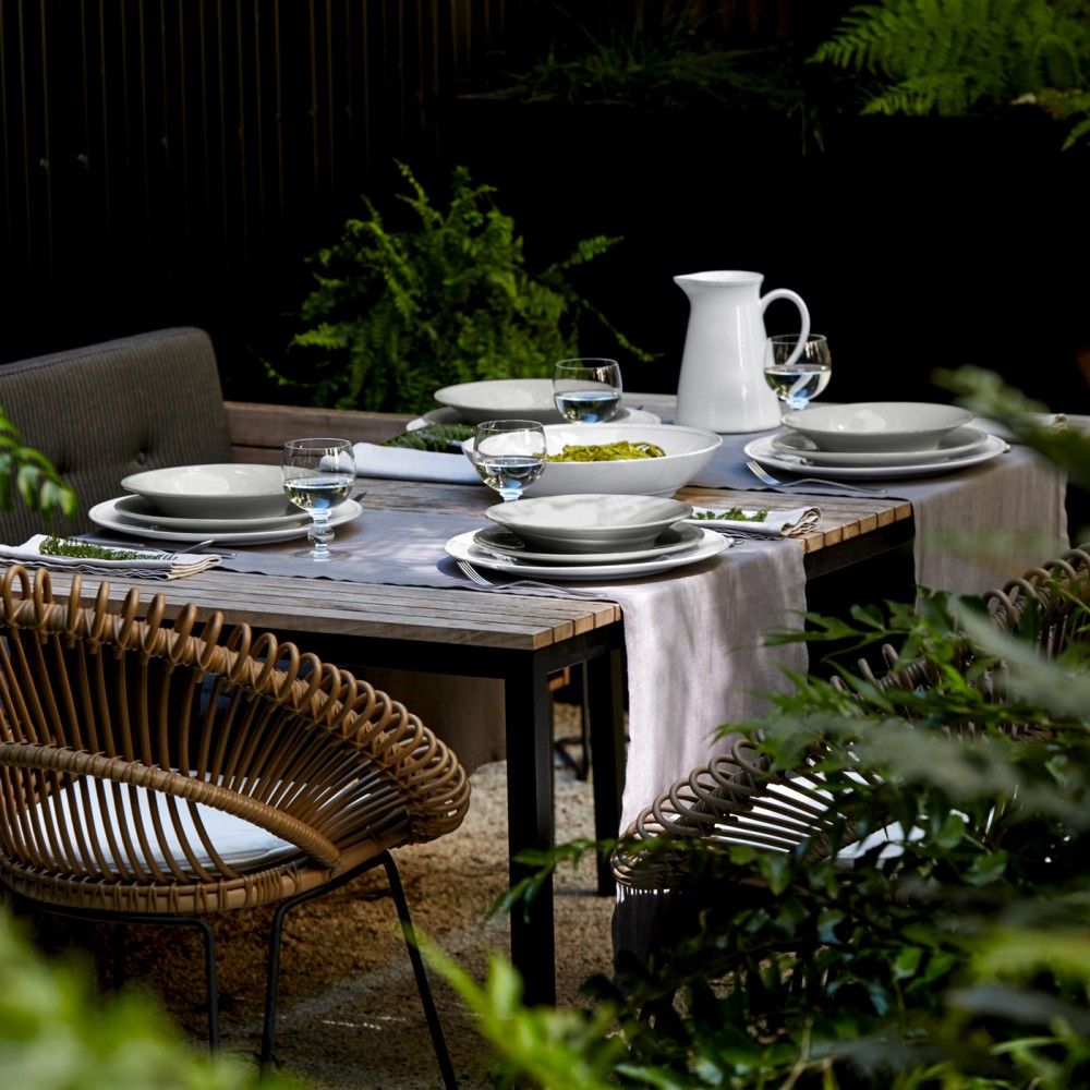 Friso Pasta Plate Set - White