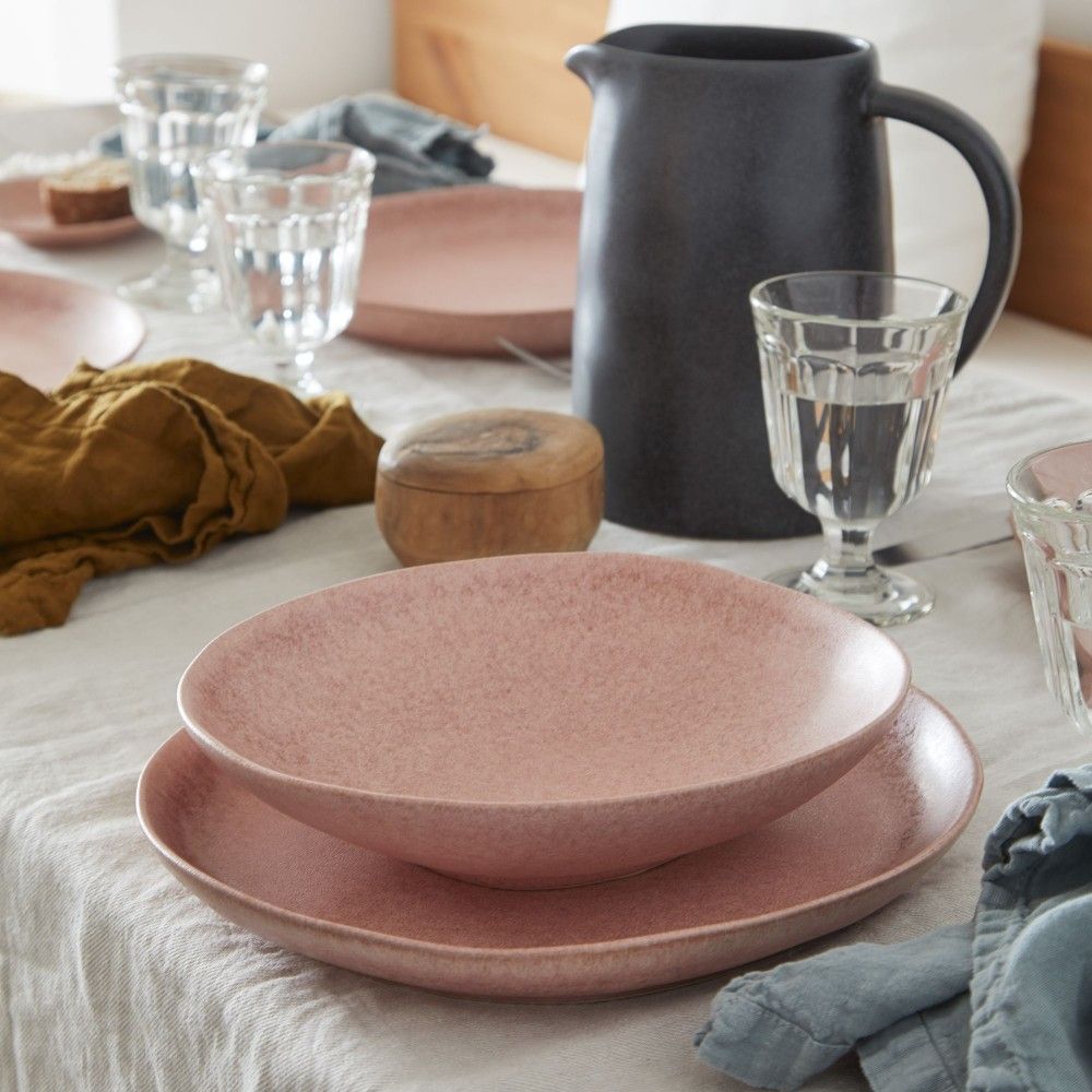 Livia 5pc Place Setting - Mauve Rose