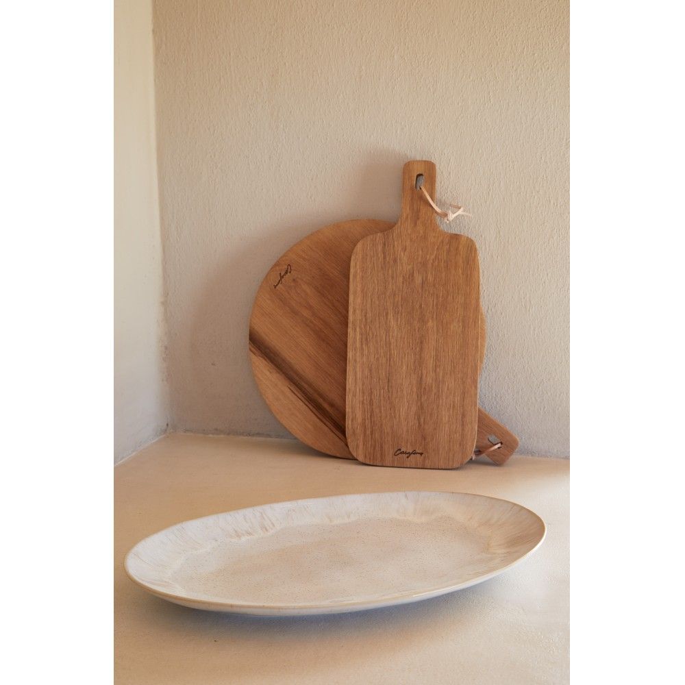 Eivissa Large Oval Platter - Sand Beige