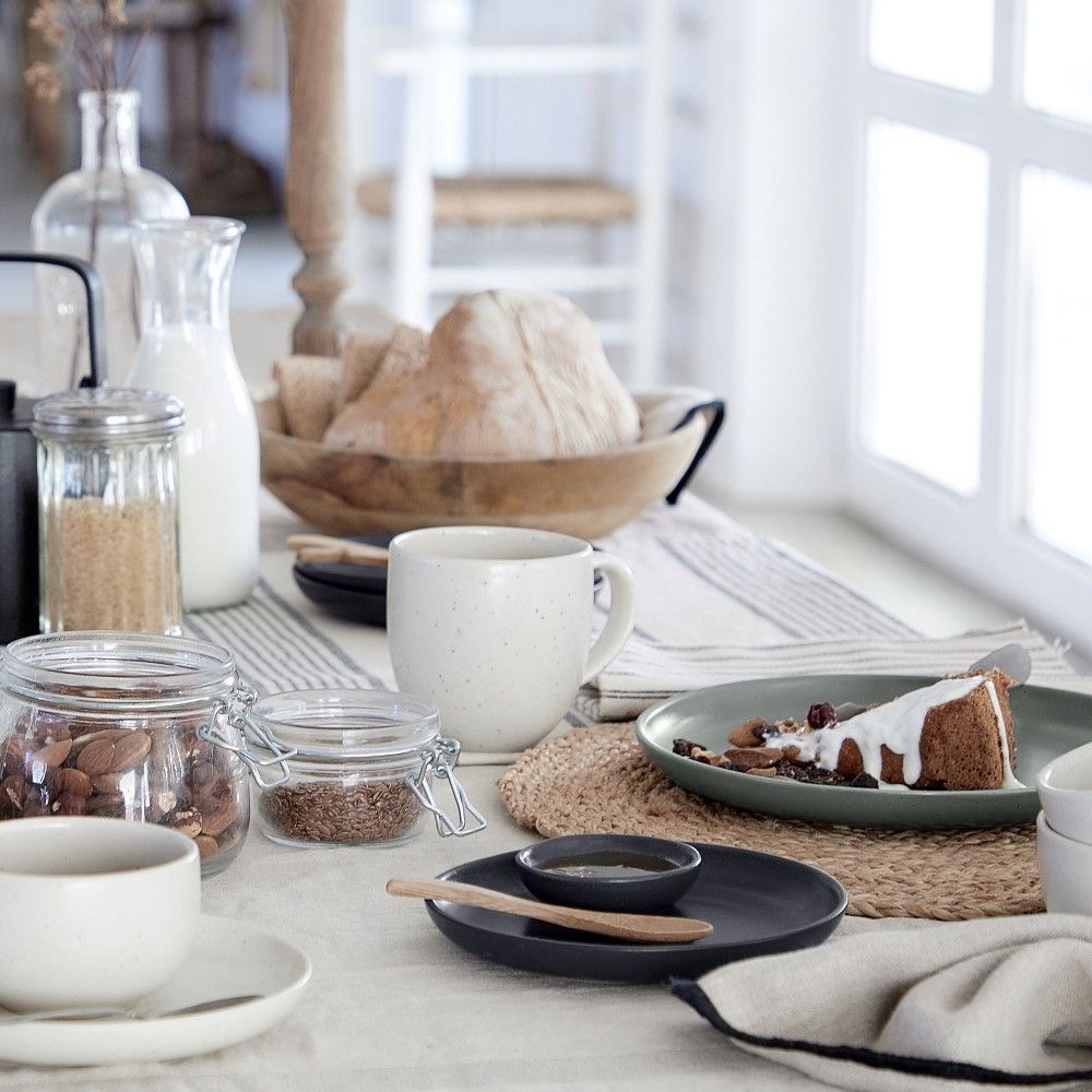 Pacifica Bread Plate Set - Seed Grey