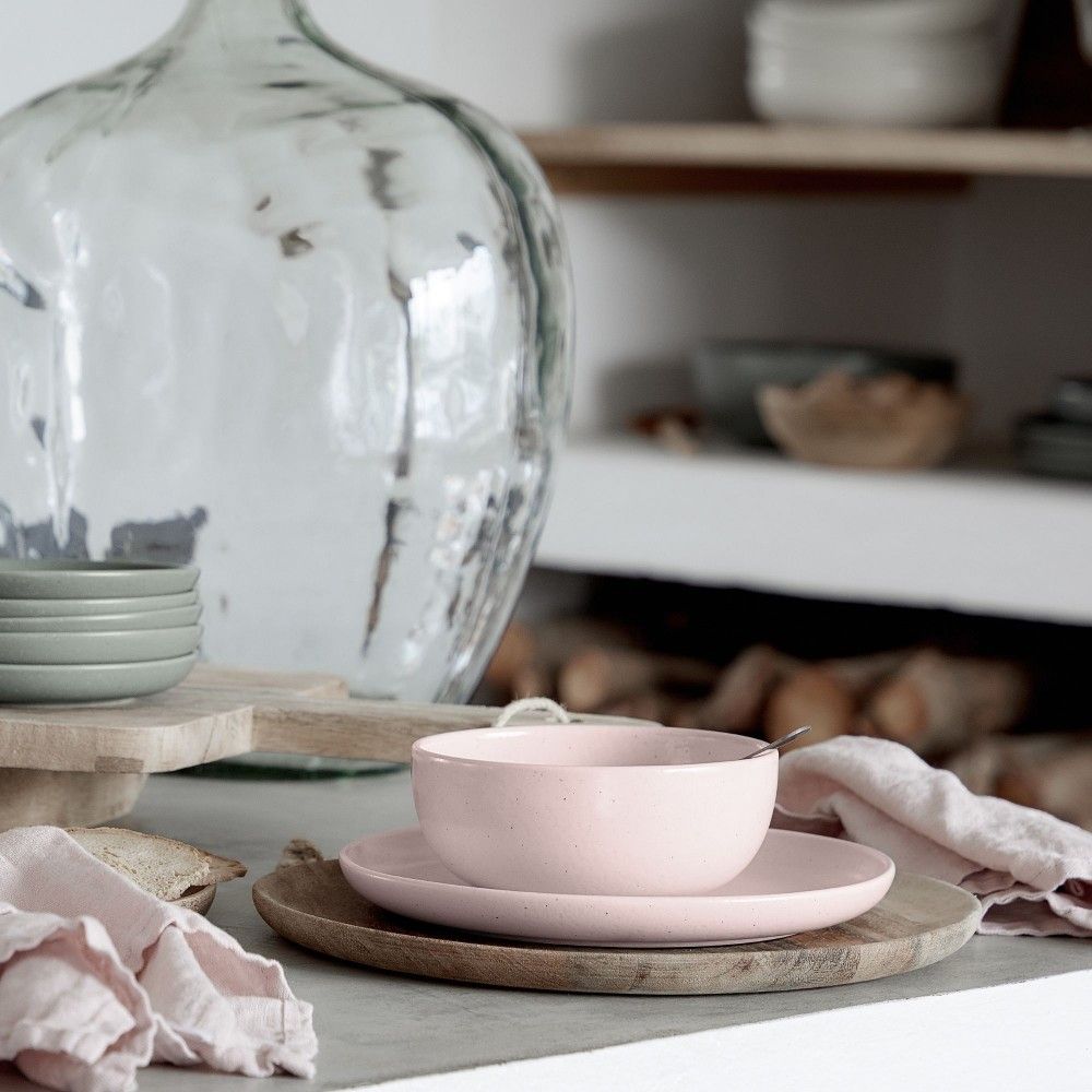 Pacifica Salad Plate Set - Marshmallow