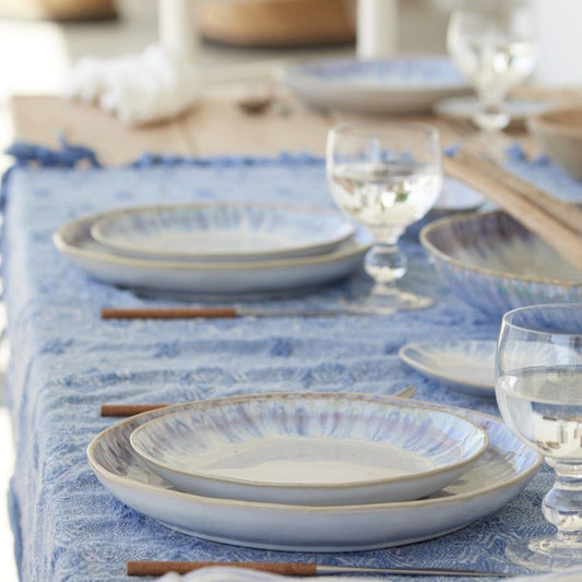 Brisa Salad Plate Set - Ria Blue
