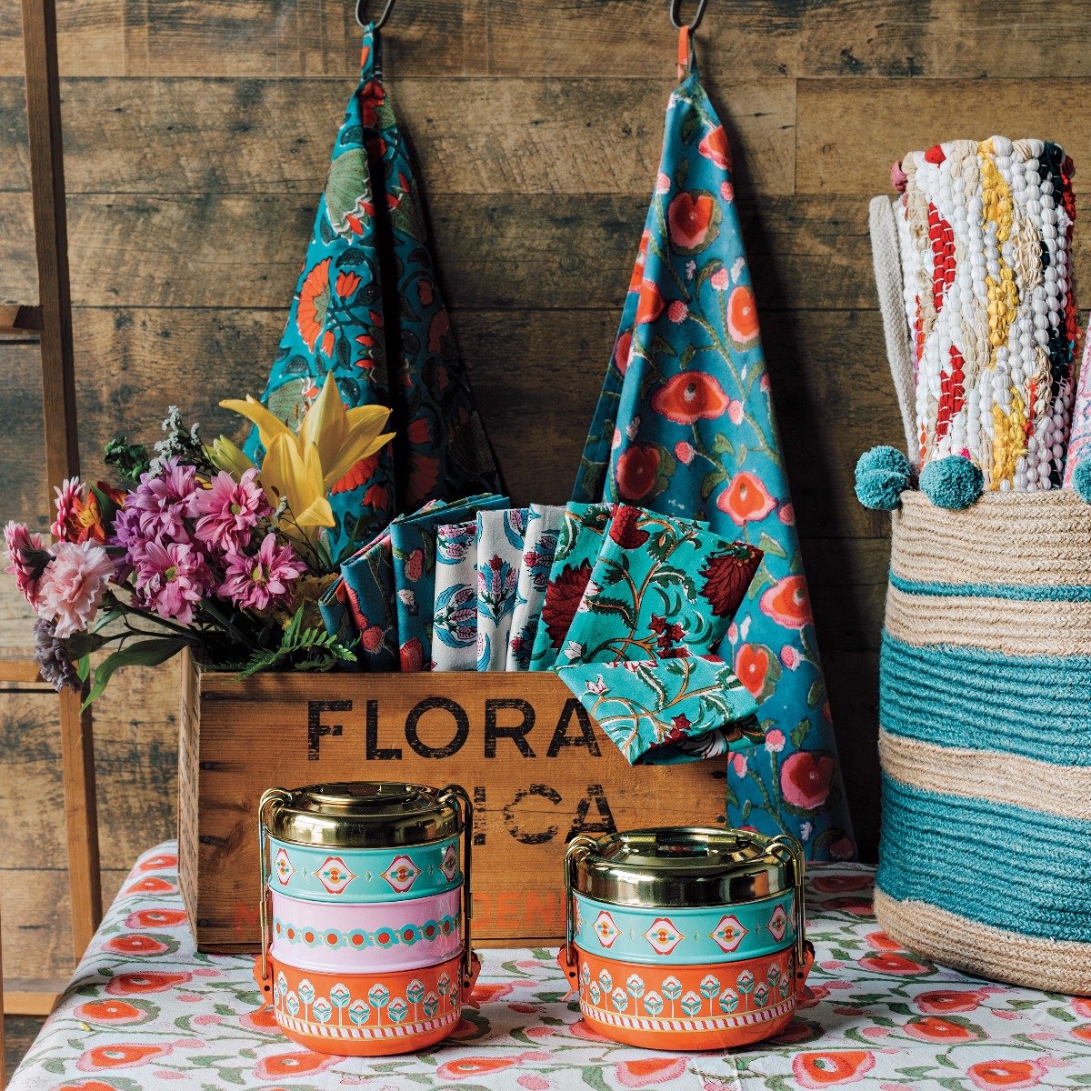 3 Tier Tiffin - Bloom