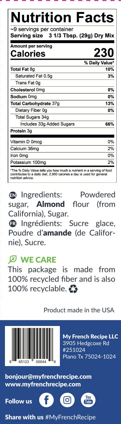 Macaron Baking Mix