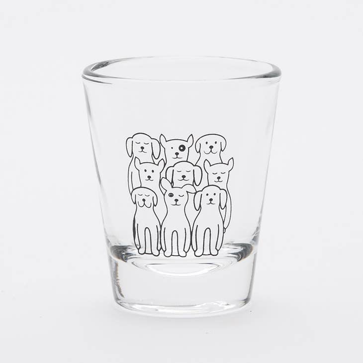 Dog Shot Glass
