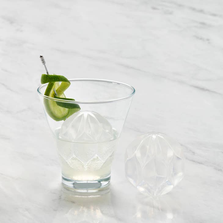 Peak Ice Cube Single Mold - Ripple