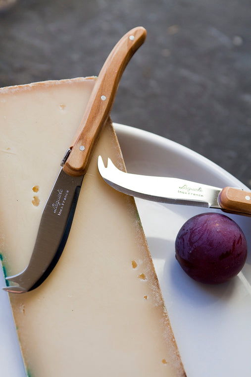 Laguiole Mini Fork-Tipped Knife - Olivewood