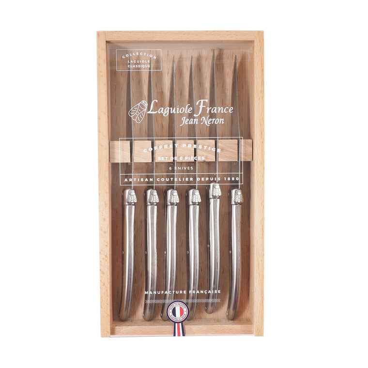 Laguiole Steak Knives - Stainless Steel