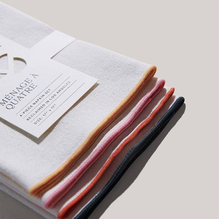Rainbow Burlap Napkin