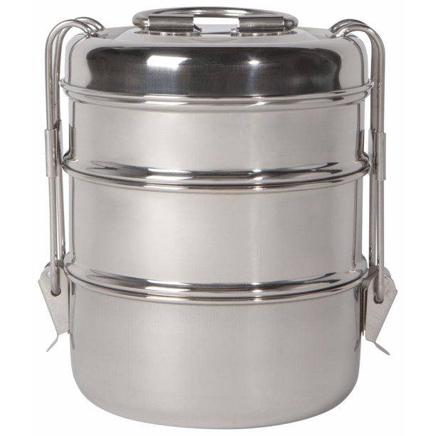 3 Tier Tiffin - Steel