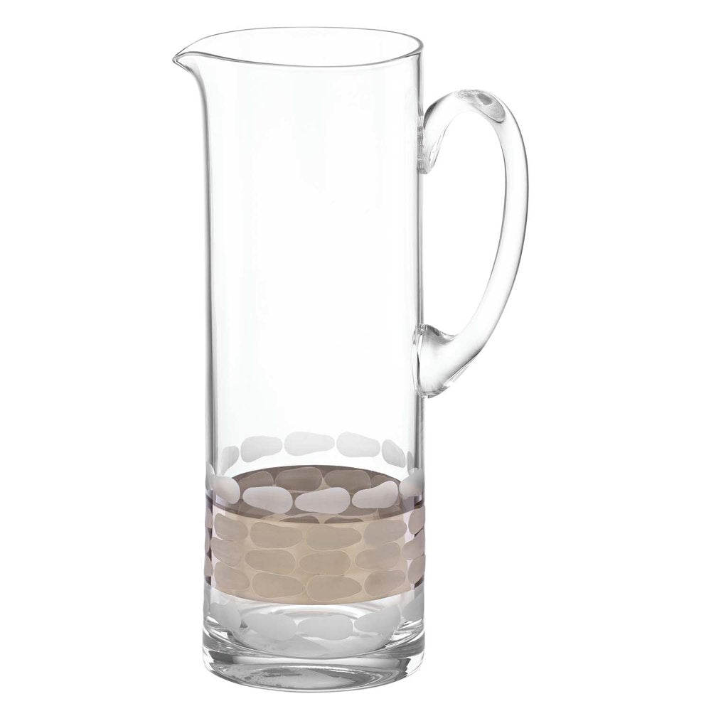 Truro Glass Pitcher - Platinum