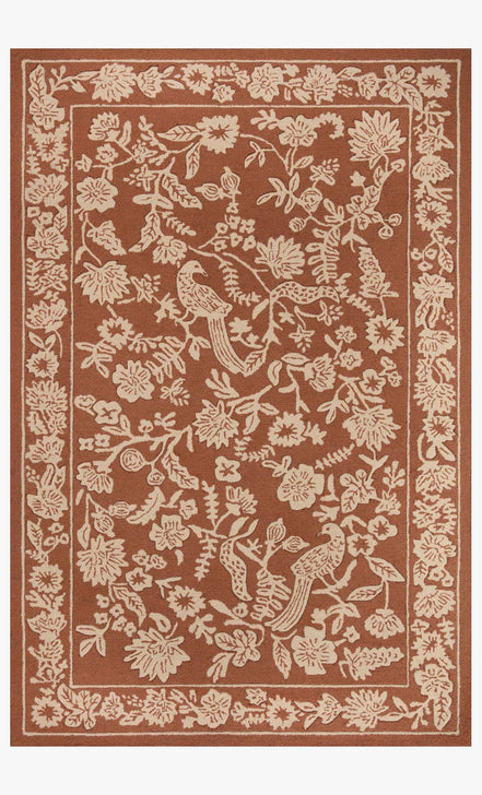 Rifle Paper Co x Loloi Arboretum Rug - Aviary Amber