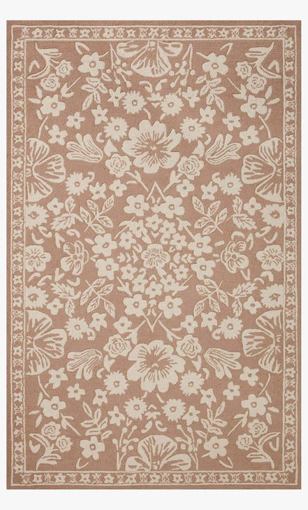 Rifle Paper Co x Loloi Arboretum Rug - Rose Garden Rust