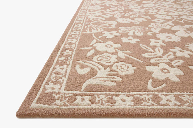 Rifle Paper Co x Loloi Arboretum Rug - Rose Garden Rust