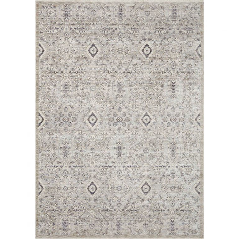 Amber Lewis x Loloi Zuma Rug - Silver Sky