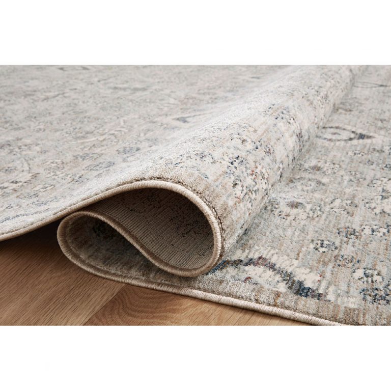 Amber Lewis x Loloi Zuma Rug - Silver Sky