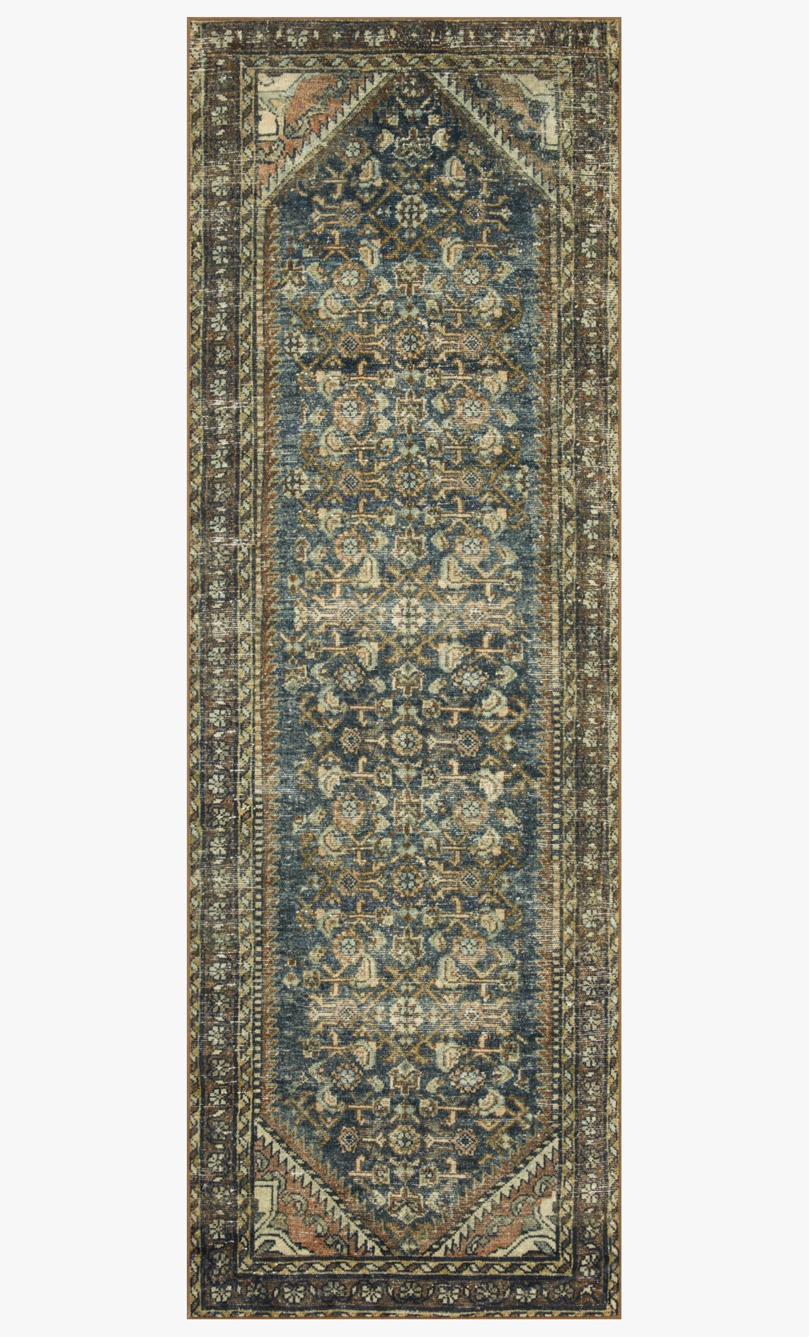 Magnolia Home x Loloi Banks Rug - Denim Clay