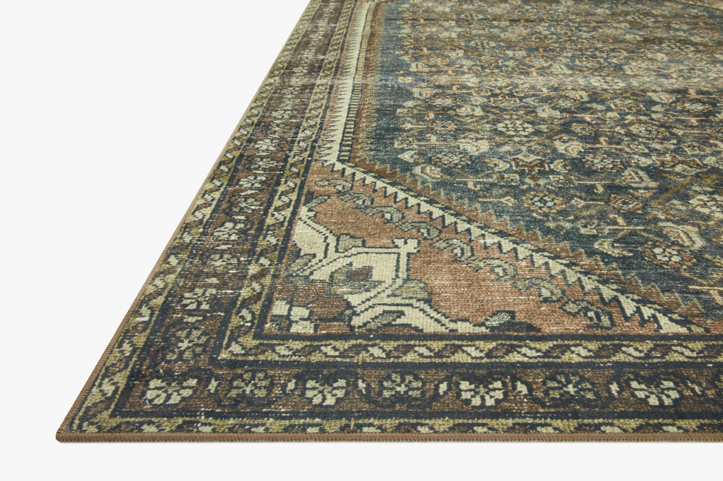 Magnolia Home x Loloi Banks Rug - Denim Clay