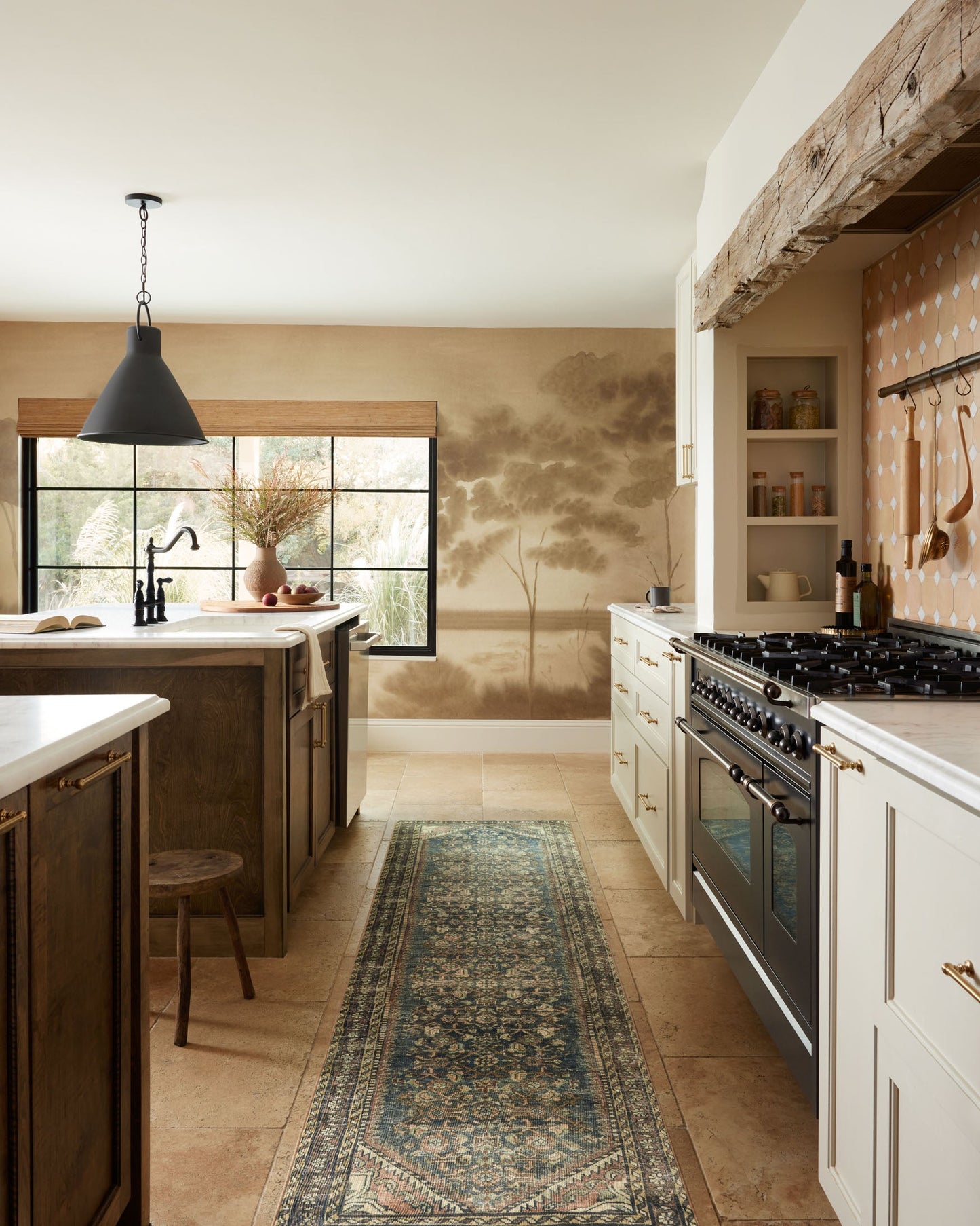 Magnolia Home x Loloi Banks Rug - Denim Clay