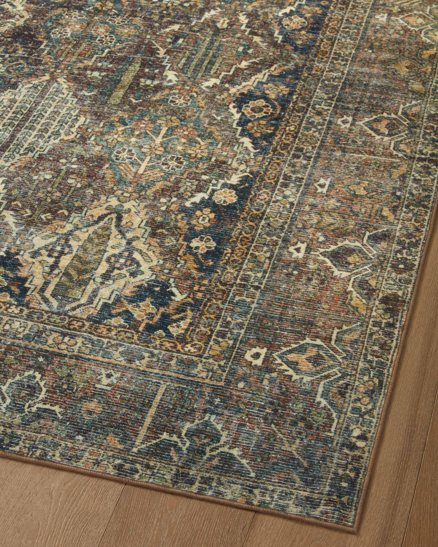 Magnolia Home x Loloi Banks Rug - Spice Blue
