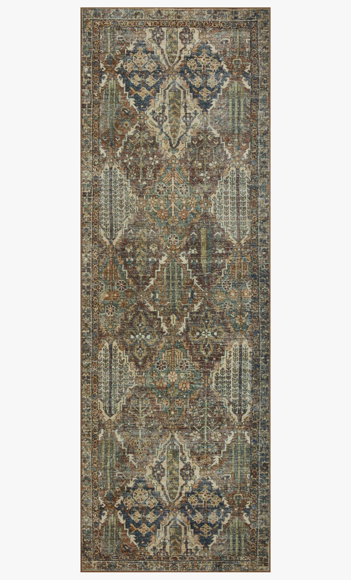 Magnolia Home x Loloi Banks Rug - Spice Blue