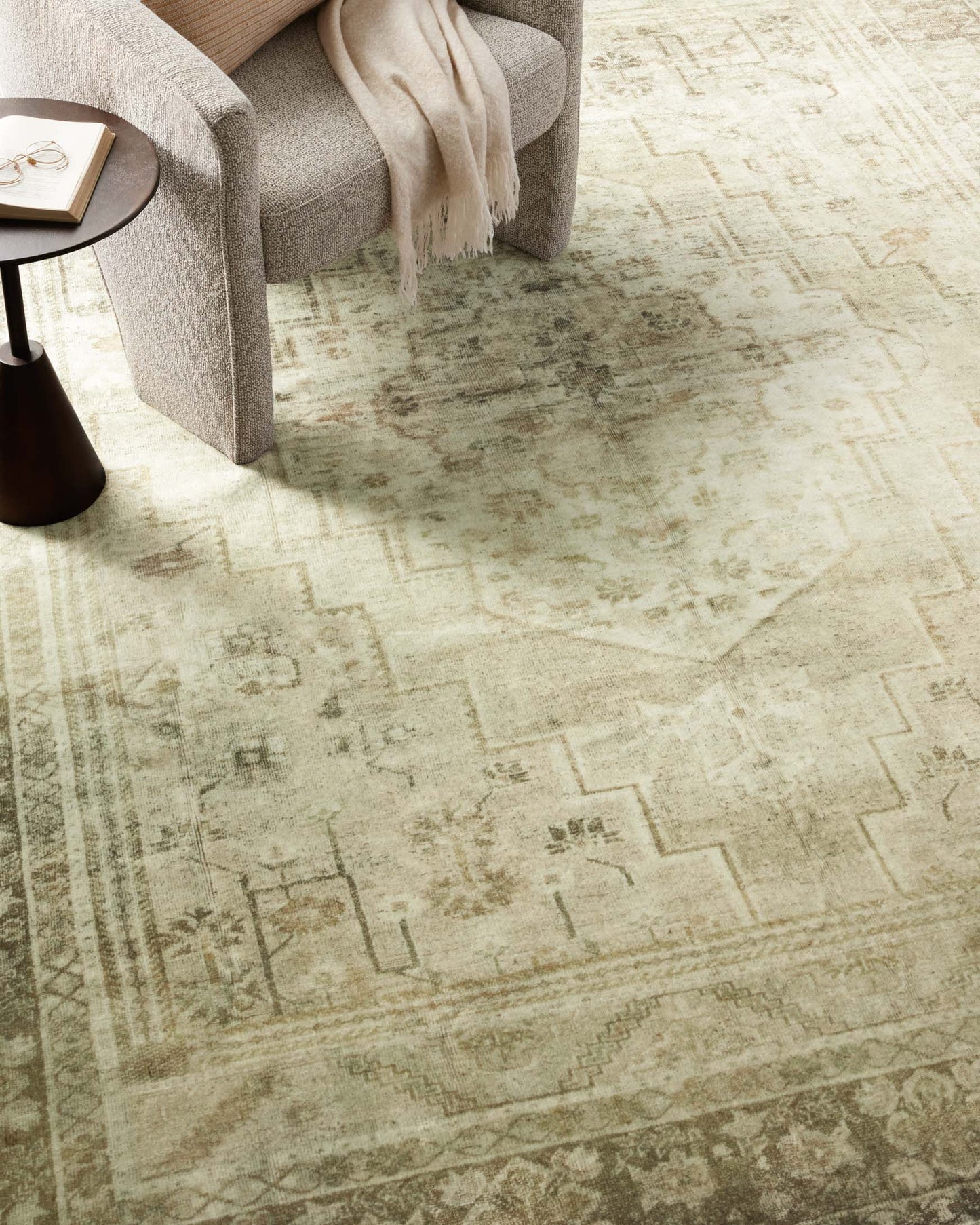 Magnolia Home x Loloi Banks Rug - Natural Granite
