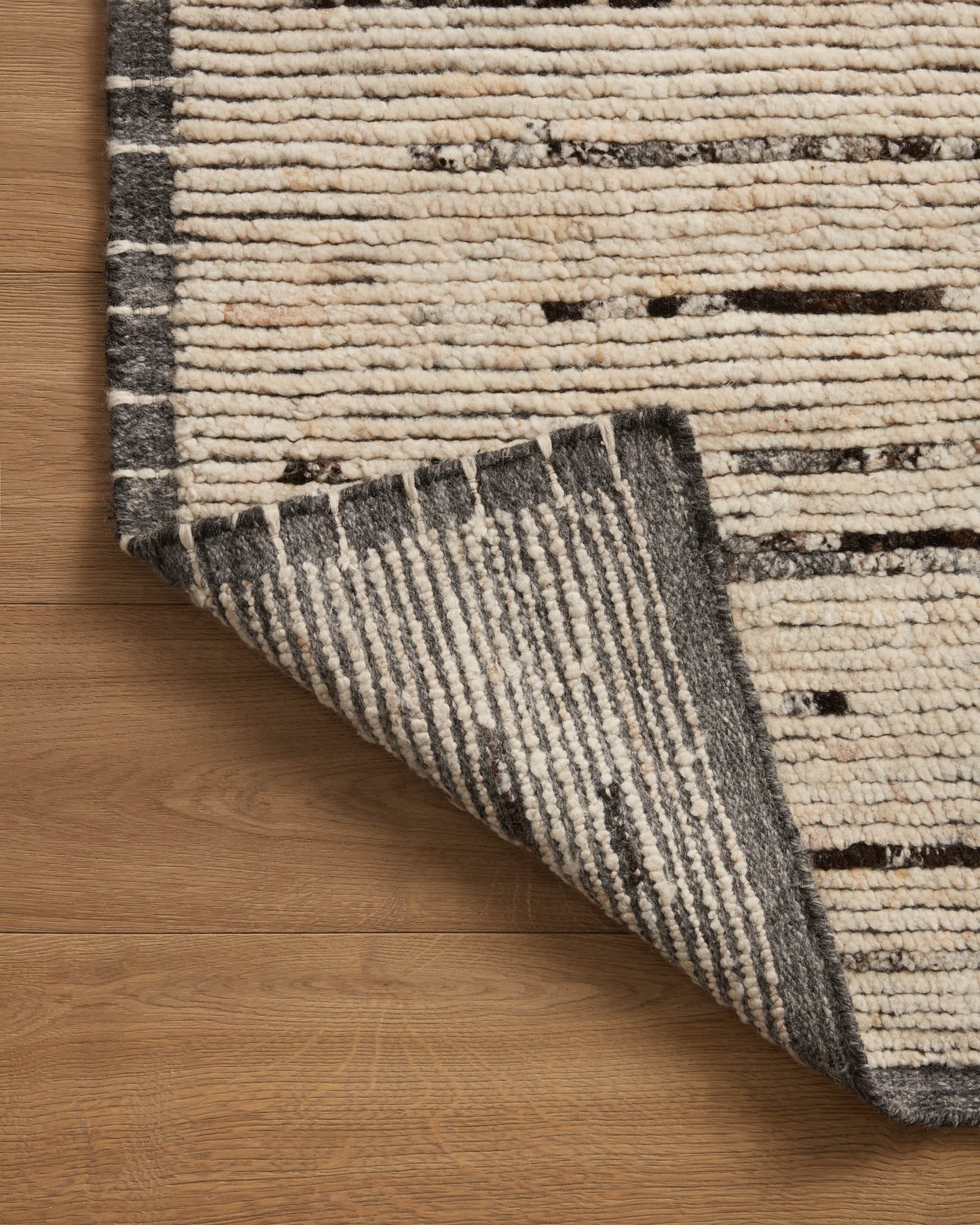 Amber Lewis x Loloi Briyana Rug - Natural Black