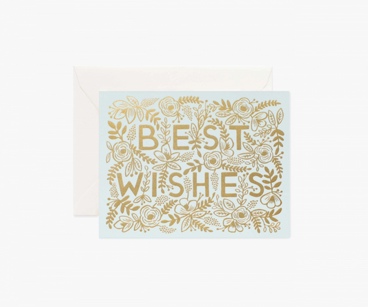 Rifle Paper Co Card - Best Wishes